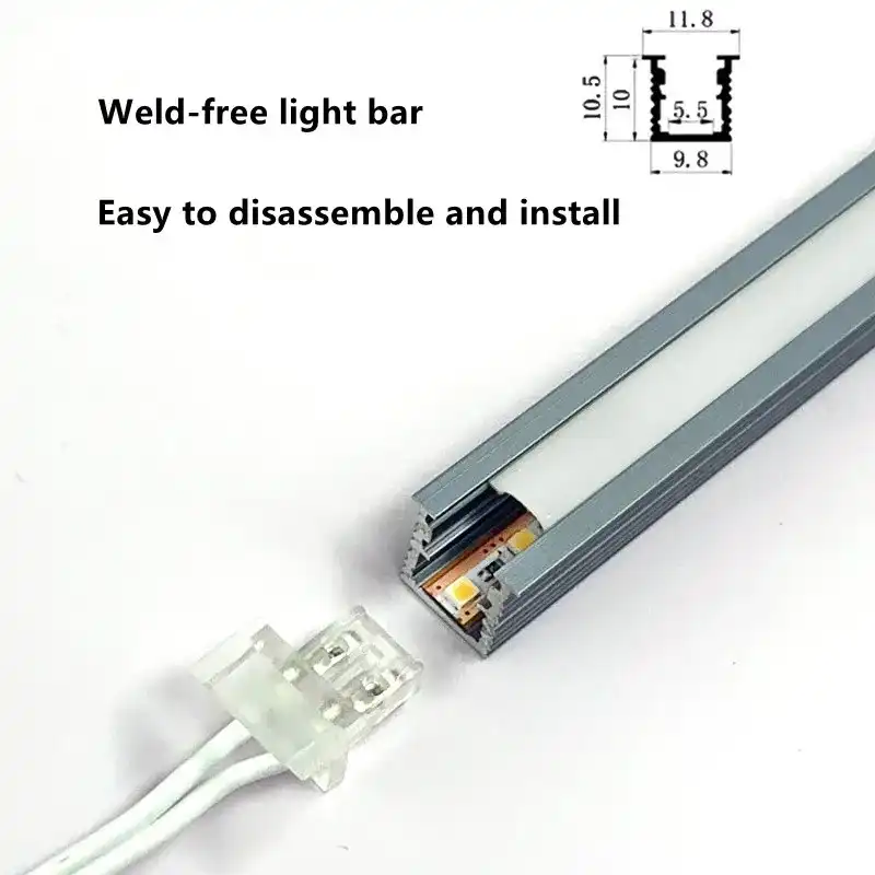 How to hide wires for cabinet lighting?